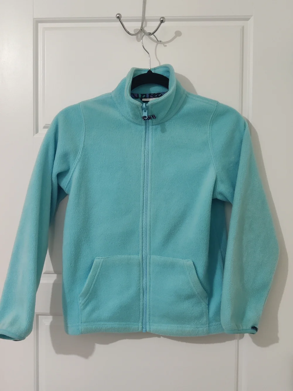 The Children's Place Light Aqua Blue Fleece Jacket